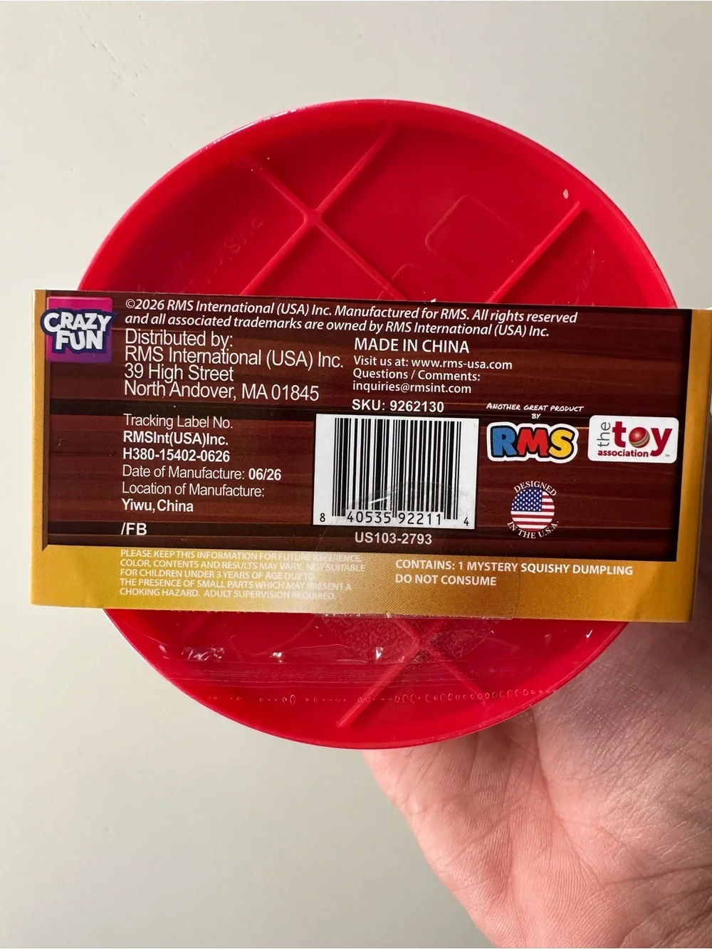 New RMS Mystery Dumpling - Treasure Edition